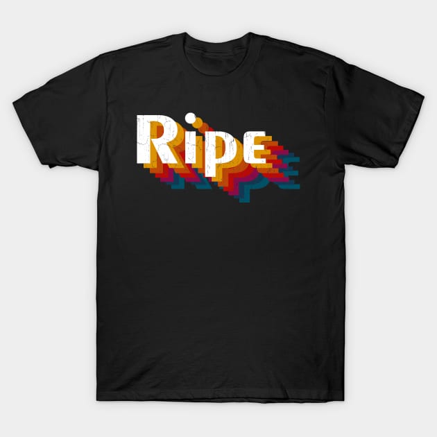 retro vintage Ripe T-Shirt by TulenTelan